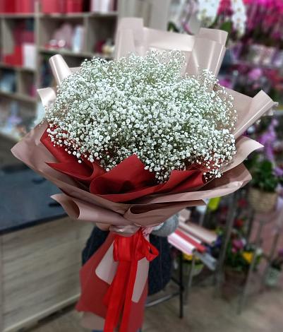 Букет цветов из: Гипсофила в Прикалаусском