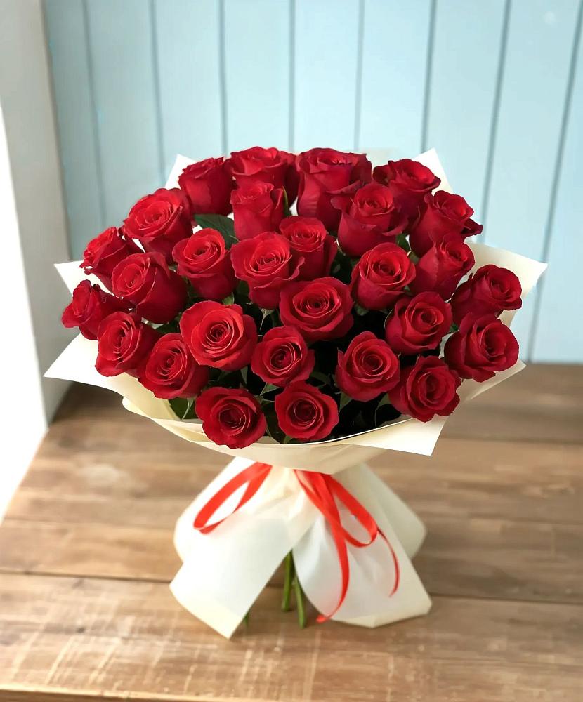 Букет 29 Красных роз в Прикалаусском