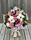 Букет цветов из: Альстромерии, Гвоздики, Розы и Хризантемы в Прикалаусском