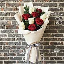 Букет цветов из:  Розы в Прикалаусском
