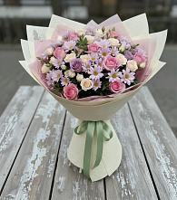Букет цветов из:  Розы и Хризантемы #REPLACE_PRED# Прикалаусском