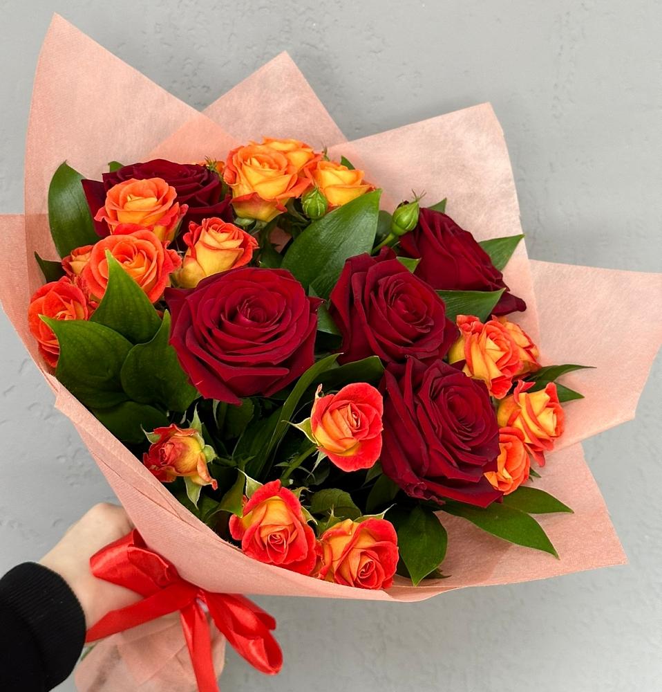 Букет Любовь и восторг в Прикалаусском