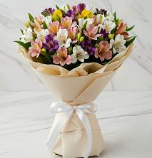 Букет цветов из:  Альстромерии в Прикалаусском