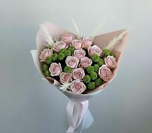 Букет цветов из:  Розы и Хризантемы в Прикалаусском