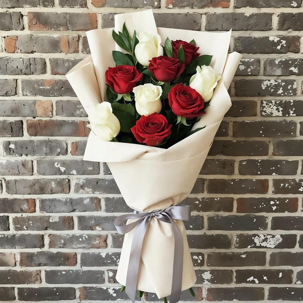 Букет цветов из: Розы в Прикалаусском