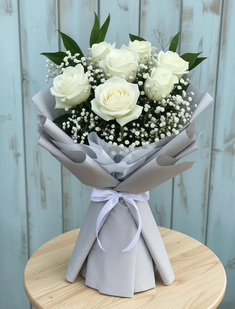 Букет цветов из: Розы в Прикалаусском