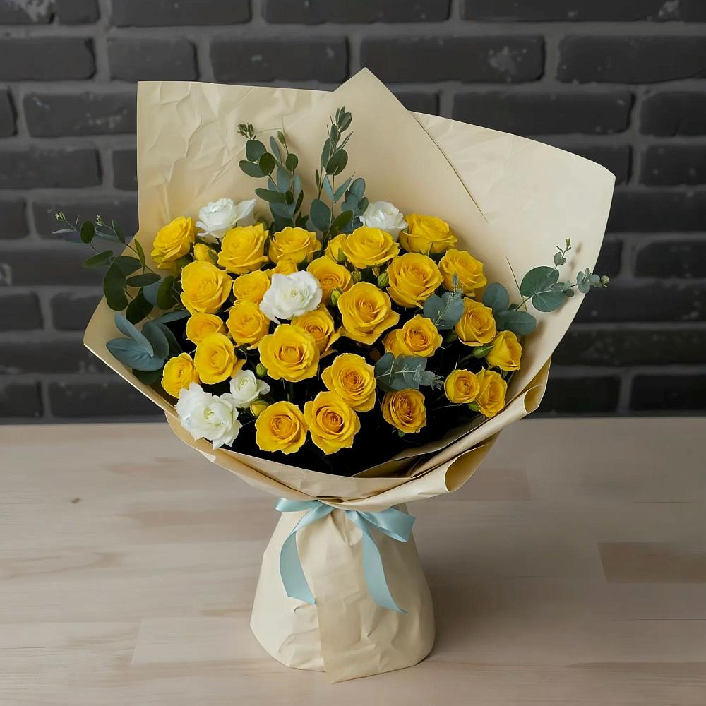 Букет цветов из: Розы в Прикалаусском