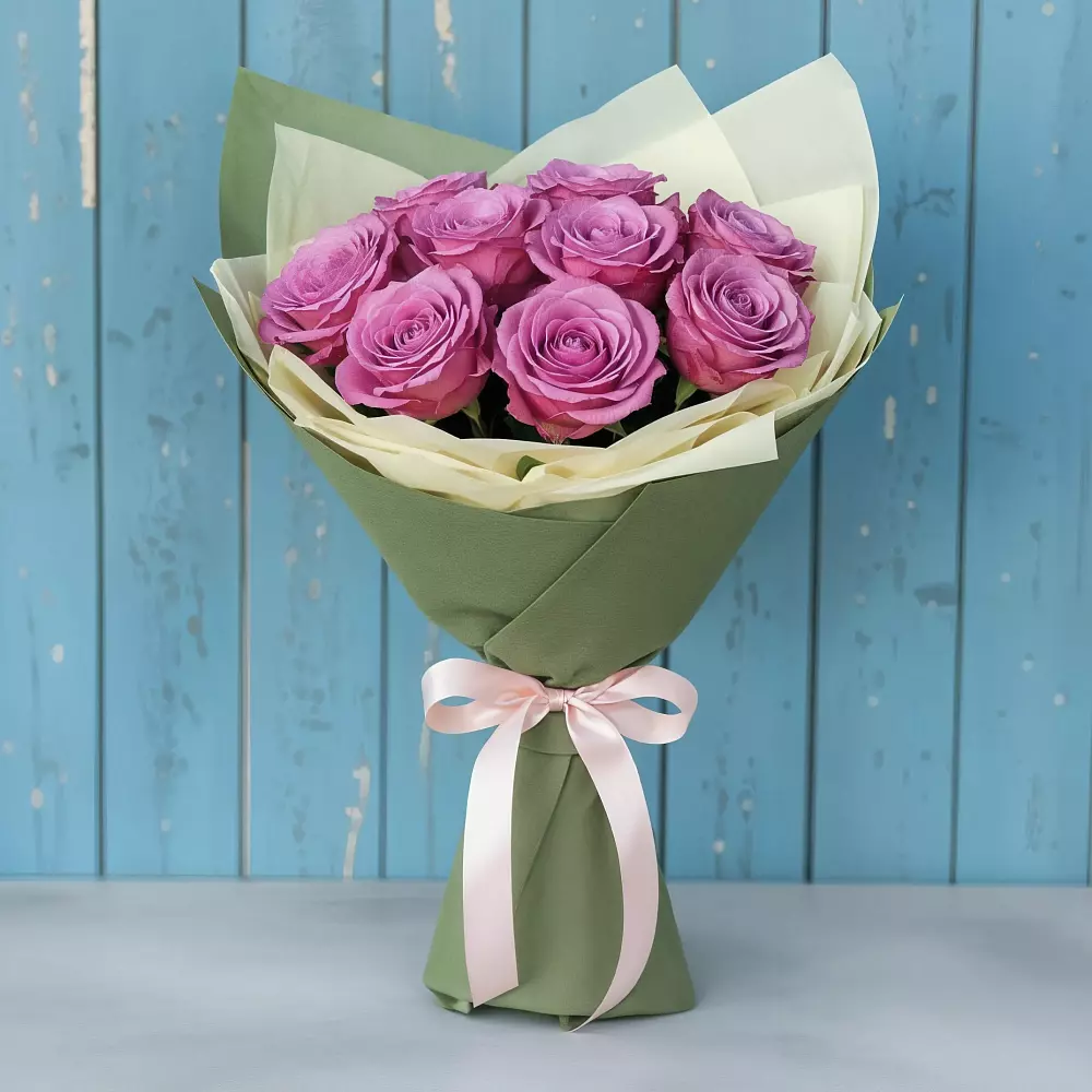 Букет Розы Фёрст Леди в Прикалаусском