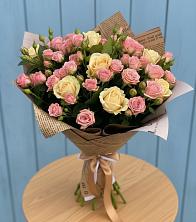 Букет цветов из:  Розы в Прикалаусском