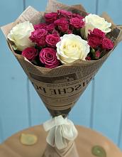 Букет цветов из:  Розы в Прикалаусском
