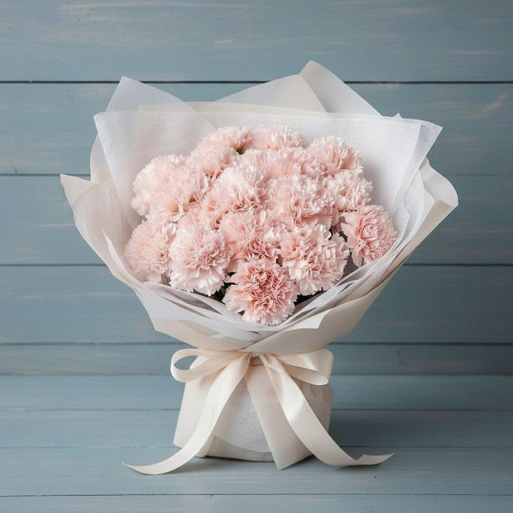 Букет цветов из: Гвоздики в Прикалаусском