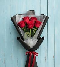 Букет цветов из:  Розы в Прикалаусском