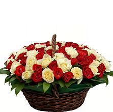 Премиум букет из: Розы в Прикалаусском