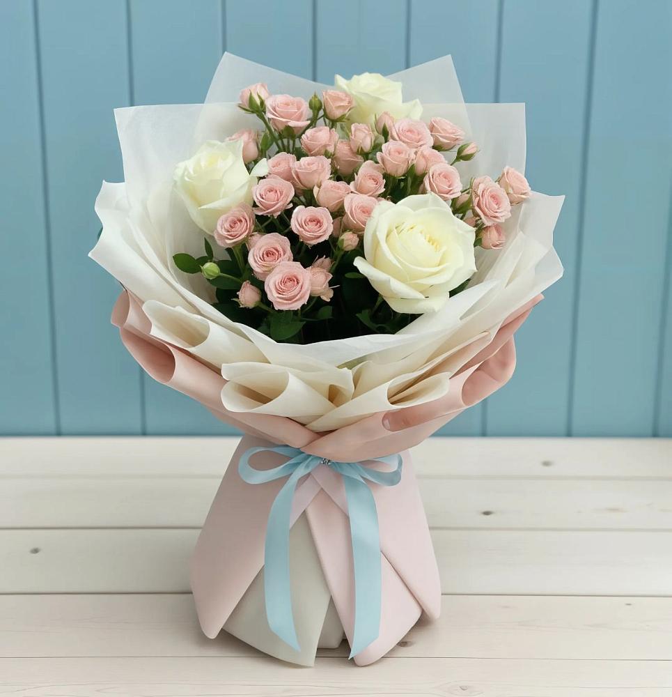 Букет цветов из: Розы в Прикалаусском