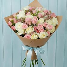 Букет цветов из:  Розы #REPLACE_PRED# Прикалаусском